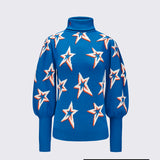 PERFECT MOMENT Stardust Balloon Sleeve Sweater