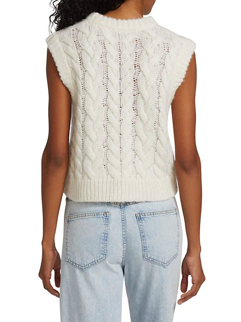 RAILS Alexis Cable Knit Sweater Vest