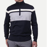 KJUS M Stripe Sweater Half-Zip