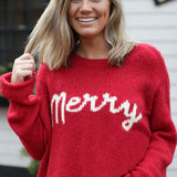 WOODEN SHIPS Merry Crew Sweater